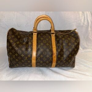 LV MONOGRAM KEEPALL 50 - VINTAGE